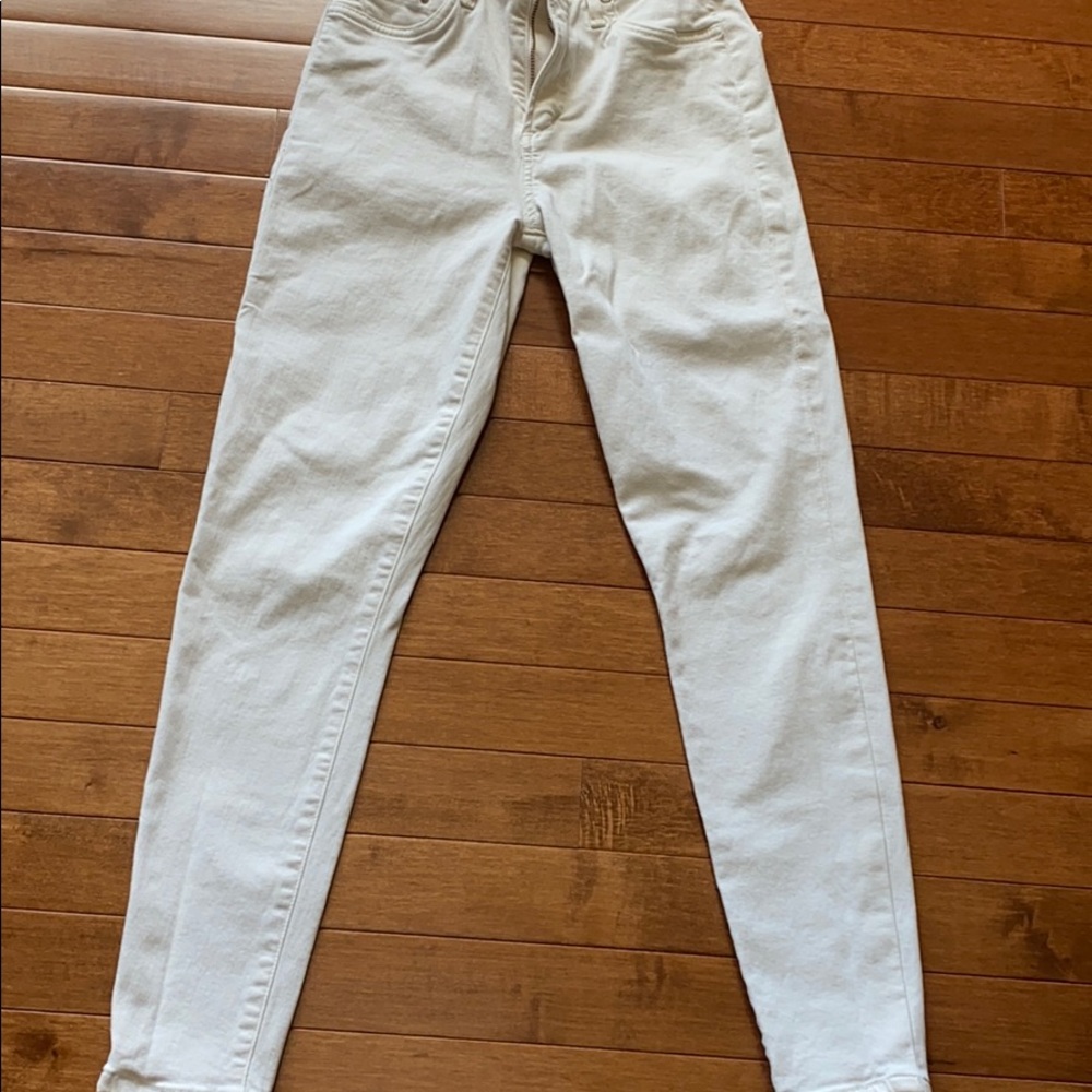 Citizens of Humanity white skinny high waisted